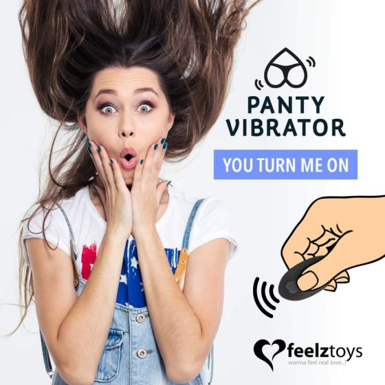 FEELZTOYS Panty - презареждащ се радио клиторен вибратор (лилав)