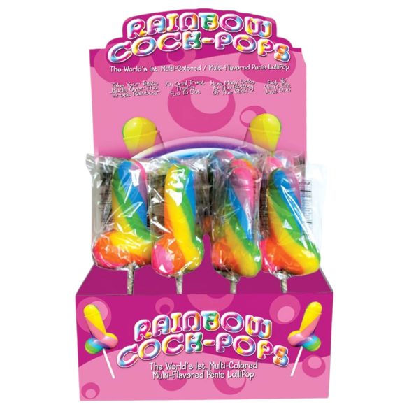 Rainbow Cock Pop - плодово вкусно удоволствие (85г)