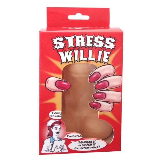 Stress Willie - топка за облекчаване на стреса - писи (натурална)