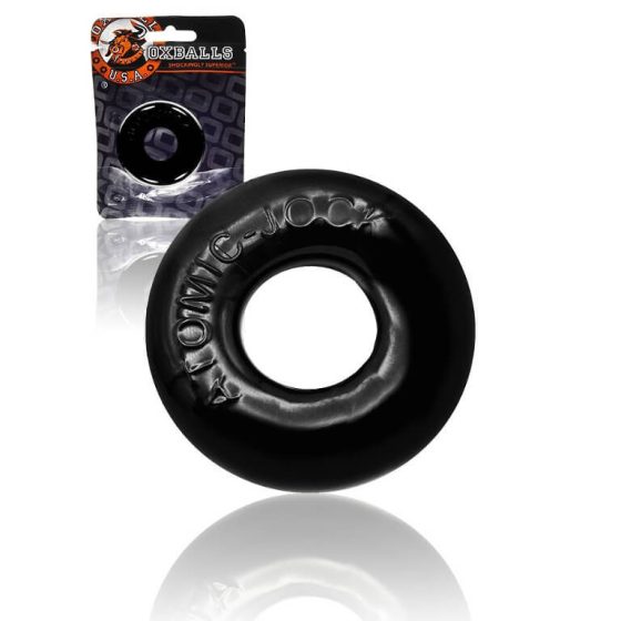 OXBALLS Donut 2 - изключително силен пенис пръстен (черен)