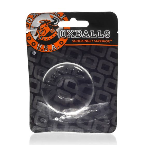 OXBALLS Donut 2 - изключително силен пенис пръстен (полупрозрачен)