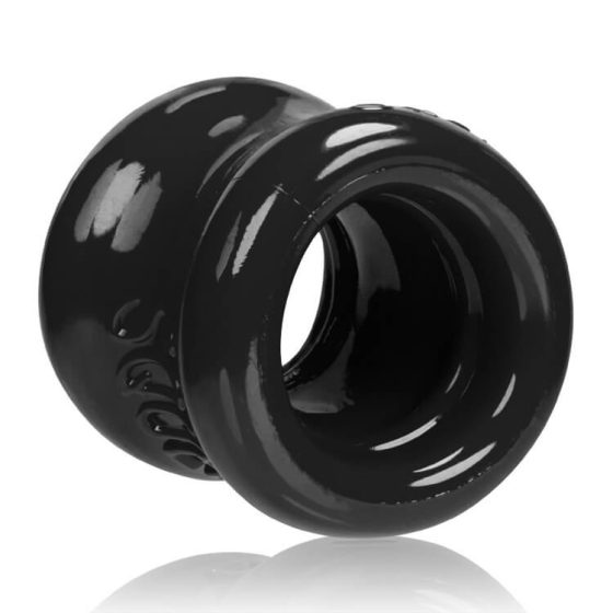 OXBALLS Squeeze - пръстен за тестиси и разтягане (черен)