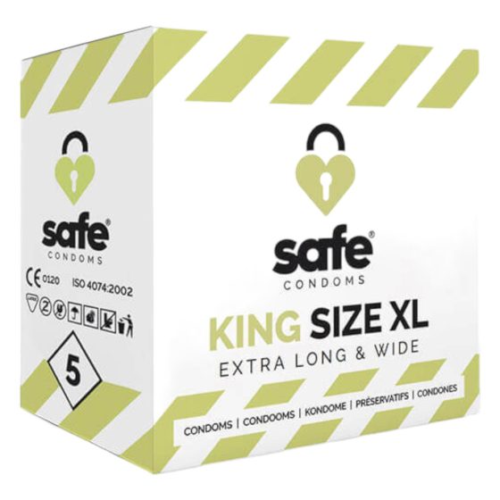 SAFE King Size XL - изключително голям презерватив (5бр.)