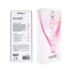   / FEELZTOYS GLAZZZ Lucid Dreams - стъклен вибратор с мъниста (розов)