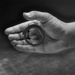   Velv'Or Jason - регулируем силиконов пенис пръстен (черен)