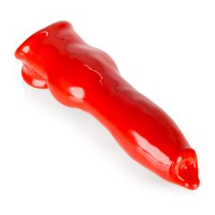   OXBALLS Фидо - пенис пелерина (червена)