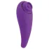 FEELZTOYS - вибратор за клитор и вагина 2в1 с акумулатор - лилав