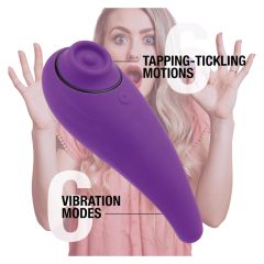   FEELZTOYS Femmegasm - водоустойчив вагинален и клиторен вибратор (лилав)