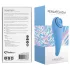 FEELZTOYS - вибратор за клитор 2в1 презареждаем - син