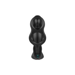   Nexus Revo - вибратор за простатата с дистанционно управление и въртящ се пръстен (черен)
