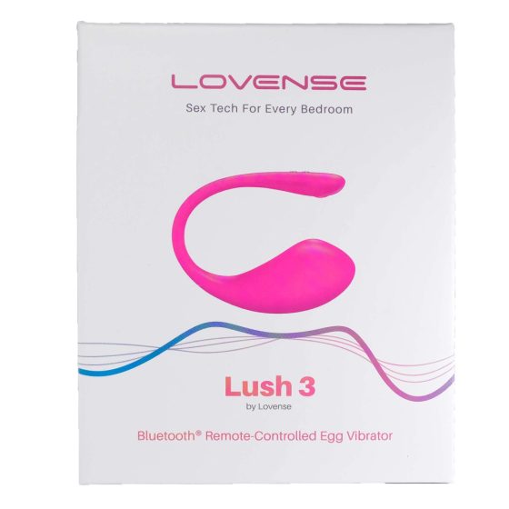 LOVENSE Lush 3 - интелигентен вибратор (розов)