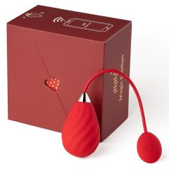   Magic Motion Sundae - интелигентно вибриращо яйце с възможност за презареждане (червено)