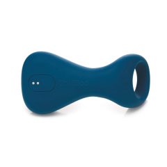   OHMIBOD Bluemotion Nex 3 - интелигентен вибриращ пенис пръстен с възможност за презареждане (син)