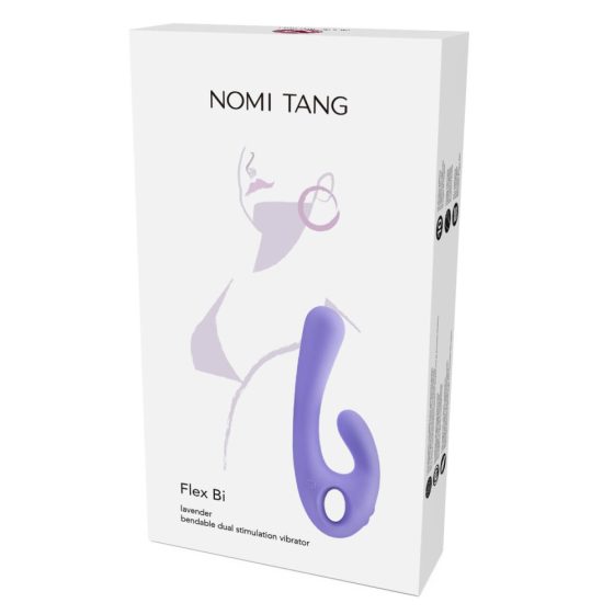 Nomi Tang Flex Bi - безжичен вибратор с пръчица (лилав)