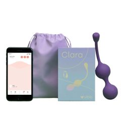  Vibio Clara - интелигентна, презареждаща се, вибрираща топка за гекони (лилава)