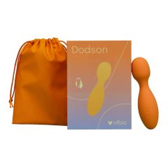   Vibio Dodson Wand - презареждащ се, интелигентен масажиращ вибратор (оранжев) - мини