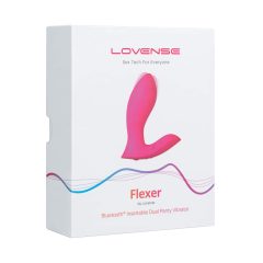   LOVENSE Flexer Panty - акумулаторен вибратор 2в1 (розов)