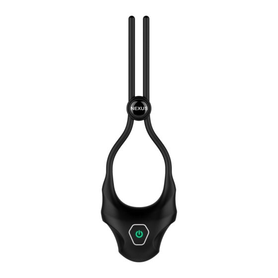 Nexus Forge - регулируем вибриращ пенис пръстен с батерия (черен)