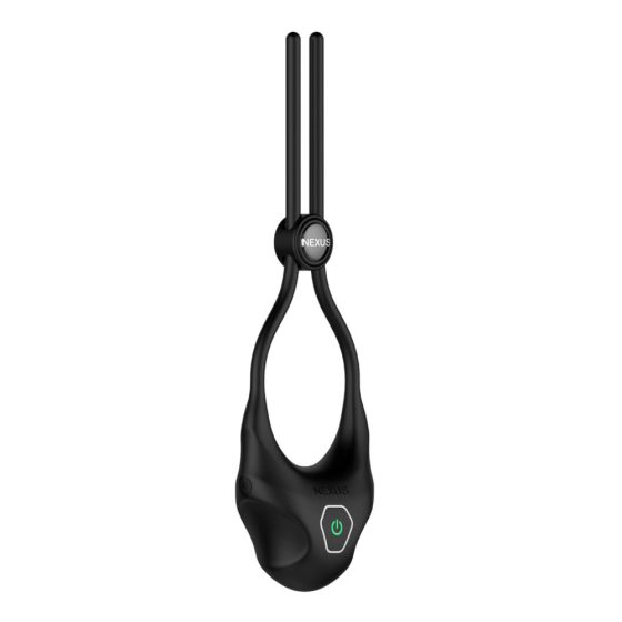 Nexus Forge - регулируем вибриращ пенис пръстен с батерия (черен)