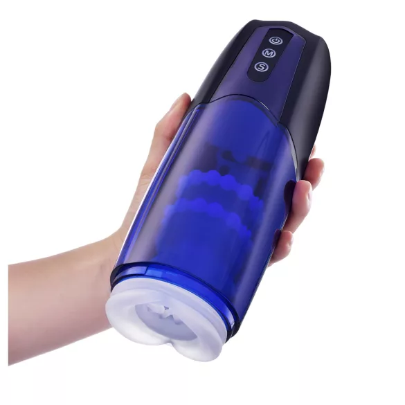 Magic Motion Xone - мастурбатор с управление чрез приложение за мъже (син)
