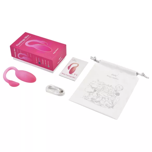 Magic Motion Flamingo Max - интелигентно вибро яйце (розово)