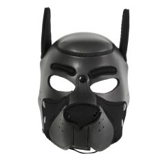   Ida Leather - затворена маска за куче (черна)
