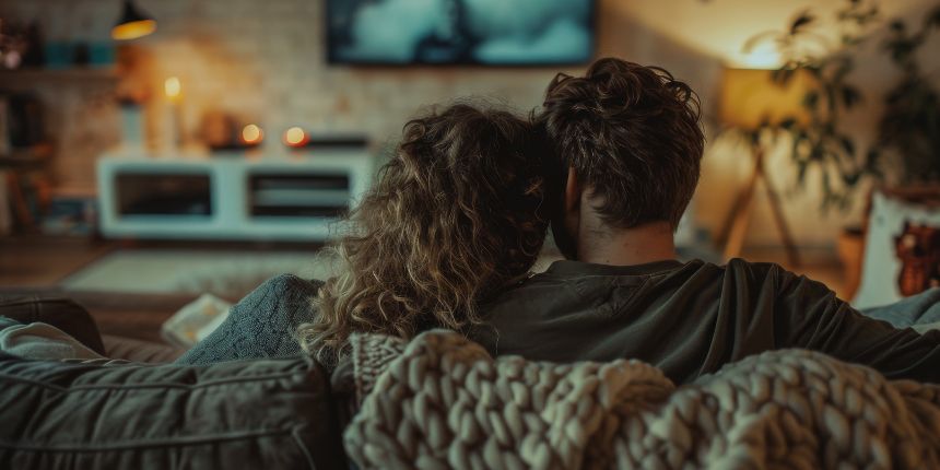 Двойка гледа еротичен филм заедно – lovesexshop.bg секс шоп