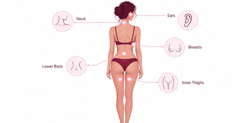 Женски ерогенни зони: Карта на чувствеността | lovesexshop.bg Секс шоп